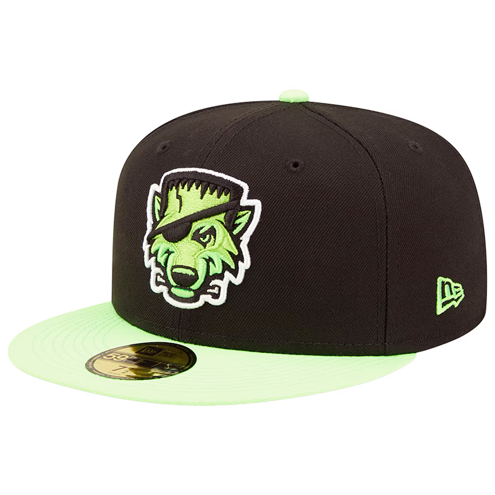 Erie SeaWolves NEC Frankenwolf 59FIFTY On-Field Cap – Erie