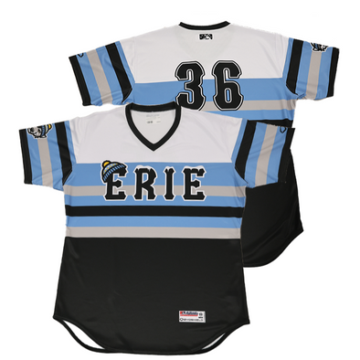 Erie SeaWolves Game-Issued SnowWolves Jersey - #36