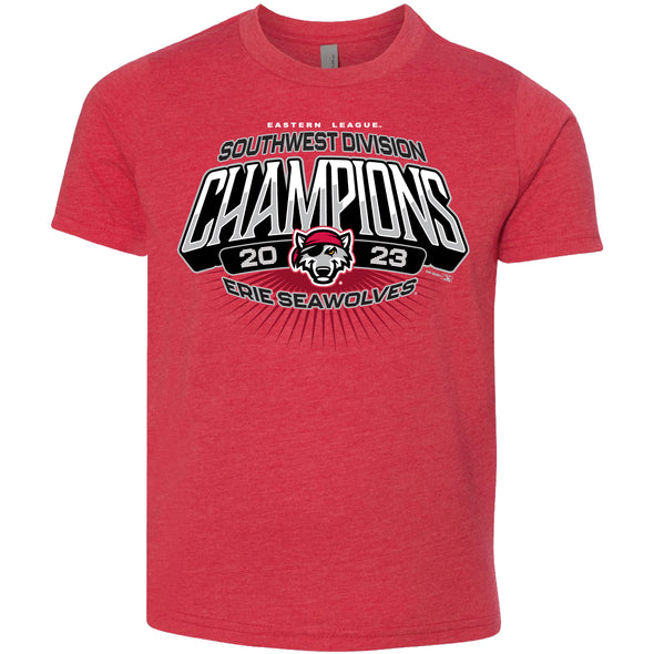 Erie SeaWolves BR Youth 2023 Southwest Division Champs Tee