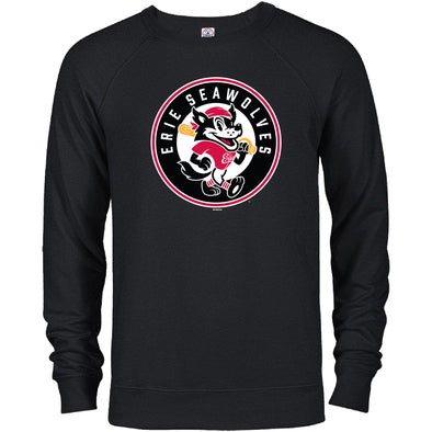Erie SeaWolves BR Fauxback Rounded Crew