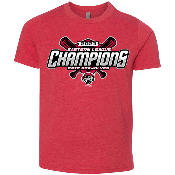 Erie SeaWolves BR EL Champs Youth Tee