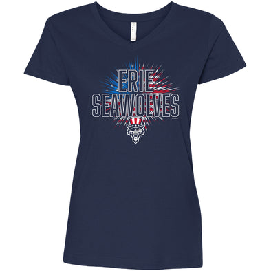 Erie SeaWolves BR Loyalty V-Neck