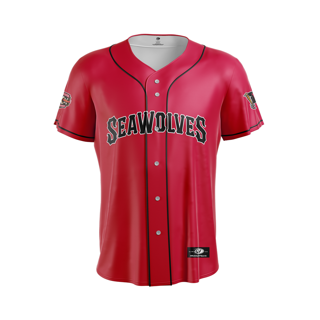 Erie SeaWolves OT Red Jersey – Erie SeaWolves Official Store