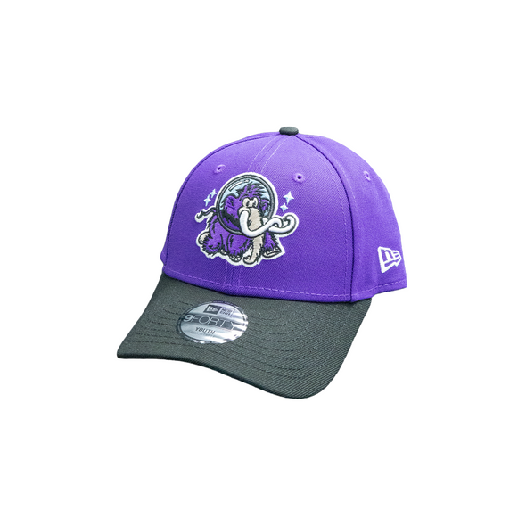 Erie SeaWolves NEC Youth Moon Mammoths Purple 9FORTY Adjustable Cap