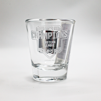 Erie SeaWolves JA 2023 Championship Shot Glass