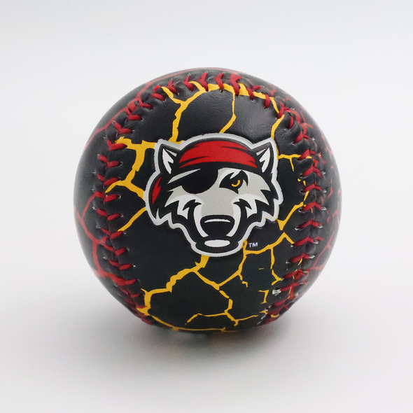 Erie SeaWolves BWM Crackle Souvenir Baseball