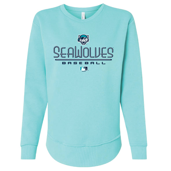 Erie SeaWolves BR Women's Hitchcock Crewneck Sweatshirt
