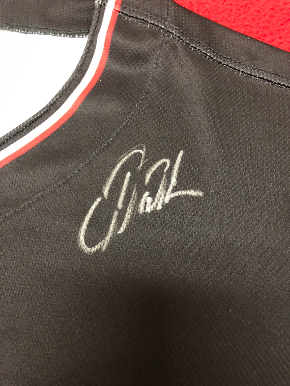 Daz Cameron Game-Used, Autographed Black Jersey #15