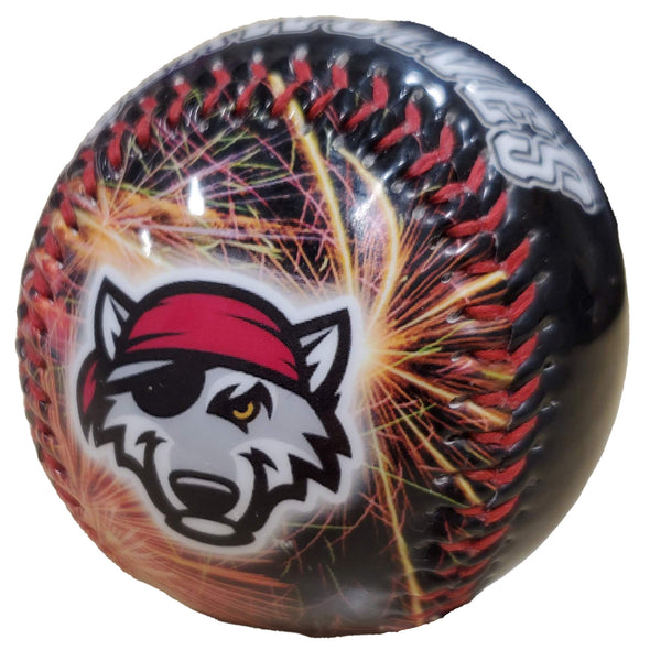 Erie SeaWolves Souvenir Baseball - Fireworks Ball