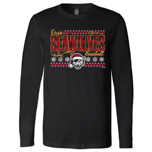 Erie SeaWolves BR Cutting L/S Tee