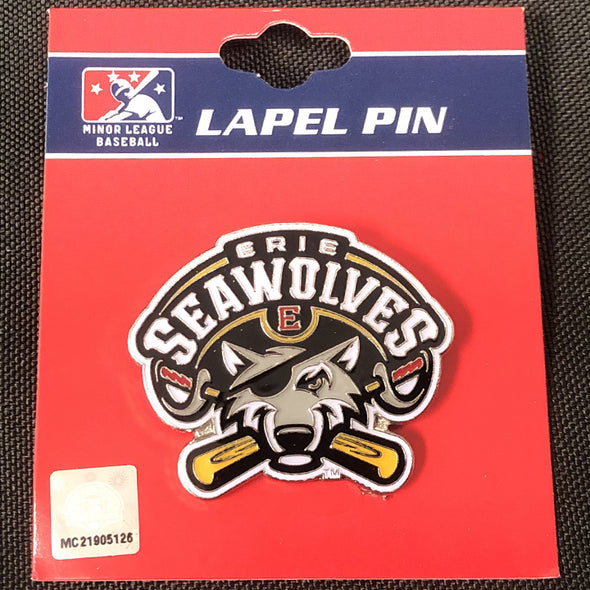 Erie SeaWolves Logo Lapel Pin