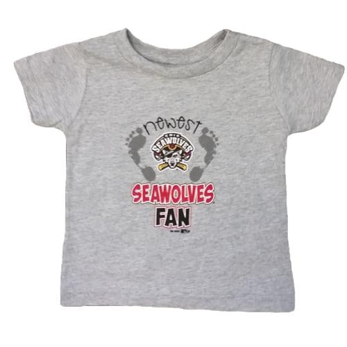 Erie SeaWolves Infant Grey "Newest" Tee