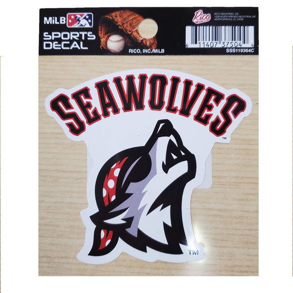 Erie SeaWolves RC Detroit Tigers Metallic Sticker